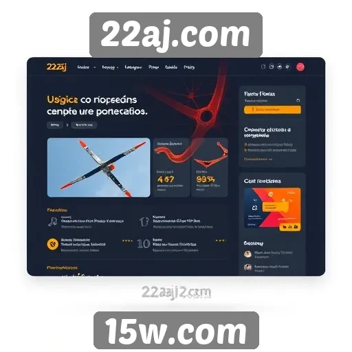 Explorando a interface do usuário no 22aj.com